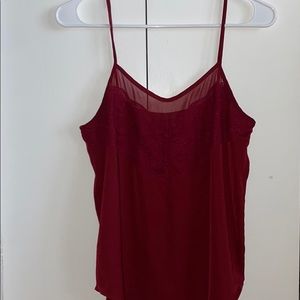 The Limited- Maroon Blouse